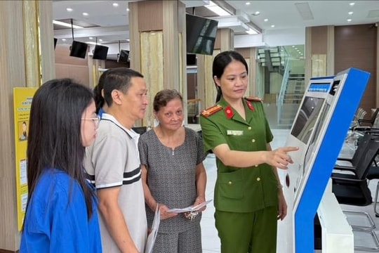 Công an thành phố Hải Phòng đưa ứng dụng chuyển đổi số vào cuộc sống