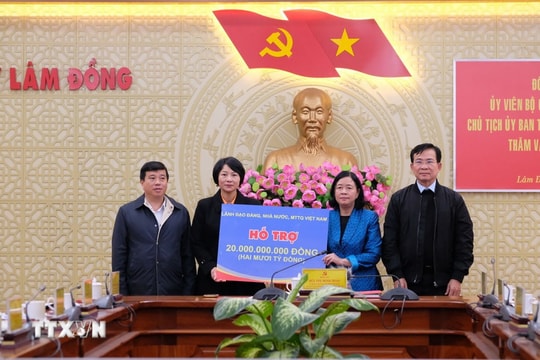 Tỉnh Lâm Đồng đề xuất, kiến nghị hỗ trợ kinh phí khắc phục hậu quả mưa lũ