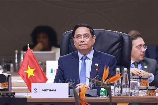 Thủ tướng Phạm Minh Chính đề xuất 3 ưu tiên chiến lược tại Hội nghị G20
