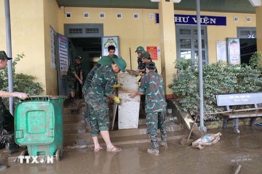 Tập trung khắc phục hậu quả, khôi phục sản xuất kinh doanh sau mưa lũ