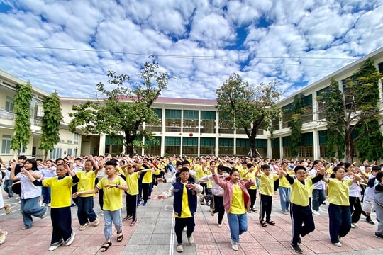 Để có một thế hệ học sinh khỏe mạnh