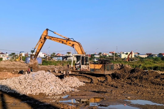 Ban Quản lý dự án khu vực An Dương tăng tốc giải ngân vốn đầu tư công