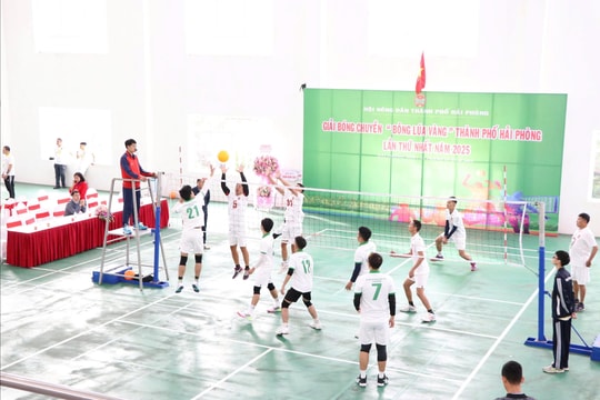 Sự trở lại của giải bóng chuyền dành cho nông dân