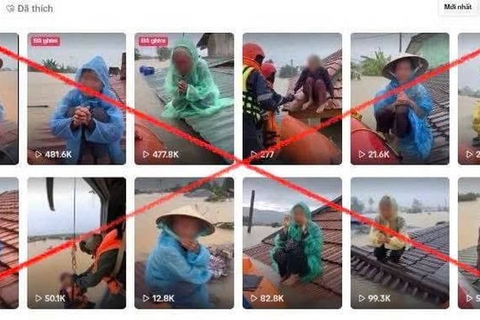 Vừa chống thiên tai, vừa chống ‘giặc online’