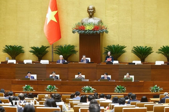 Sáng nay, Quốc hội biểu quyết thông qua 4 dự thảo luật trong lĩnh vực pháp luật