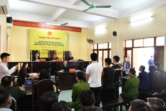 Tổ chức phiên tòa giả định xét xử về hành vi  IUU tại đặc khu Cát Hải