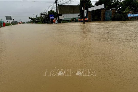 6 tỉnh, thành phố bảo đảm an toàn đê điều ứng phó bão số 15