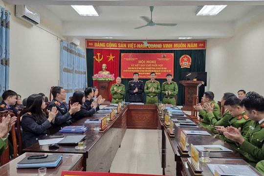 Viện Kiểm sát nhân dân khu vực 9 - Hải Phòng phối hợp với công an cấp xã