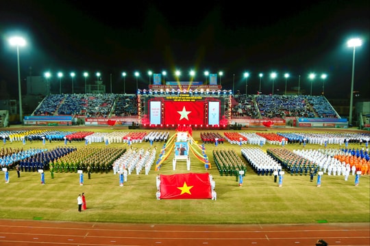 Hải Phòng khai mạc trọng thể Đại hội Thể dục thể thao lần thứ X
