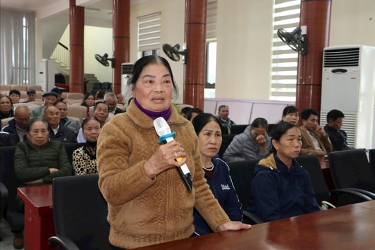 Cử tri khu vực Nam Sách lo ngại ao, hồ bị lấp gây ngập úng