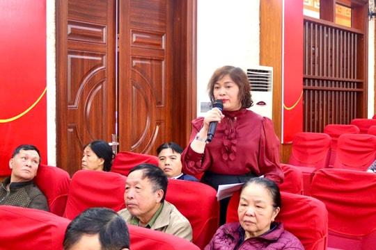 Cử tri 2 phường Kiến An, Phù Liễn đề nghị bố trí kinh phí để tổ chức dạy học 2 buổi mỗi ngày ở cấp THCS