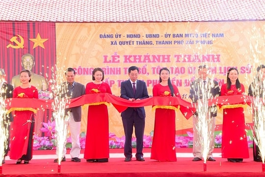 Hoàn thành tu bổ, tôn tạo đền Để Xuyên, xã Quyết Thắng