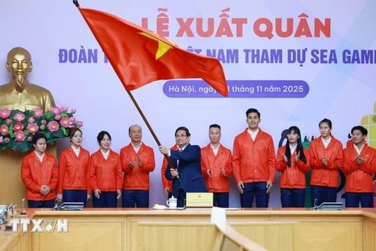 Đoàn Việt Nam dự SEA Games 33 phải gắn tinh thần thể thao với tinh thần dân tộc