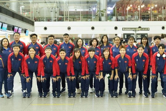 Tuyển futsal Việt Nam tập huấn tại Trung Quốc trước SEA Games 33