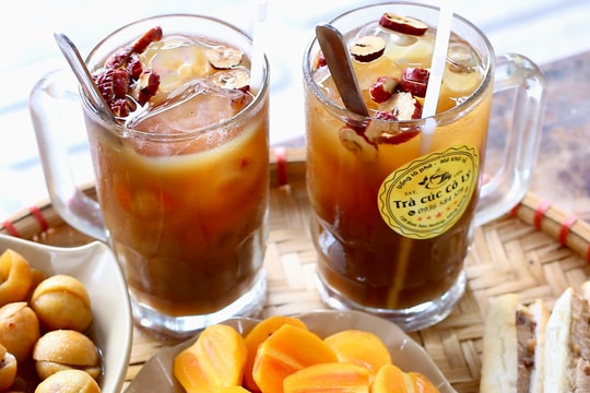 Trà cúc Hải Phòng dân dã mà thanh tao