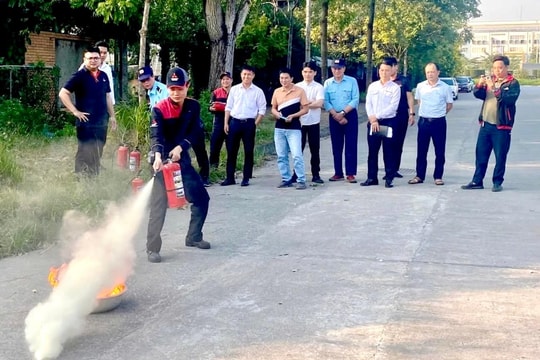 Mùa hanh khô, cảnh báo cháy nổ tại nhà xưởng