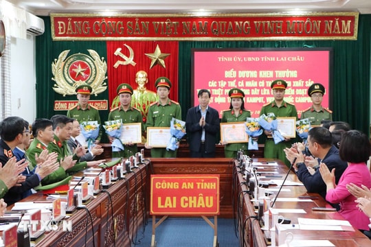 Thủ tướng biểu dương Công an Lai Châu triệt phá tổ chức lừa đảo
