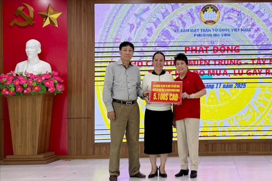 Phường Gia Viên triển khai hiệu quả lời kêu gọi ủng hộ đồng bào vùng lũ