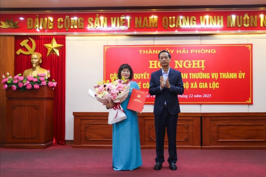 Đồng chí Phạm Thị Thu Hiền giữ chức Bí thư Đảng ủy xã Gia Lộc