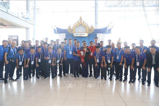 U22 Việt Nam sẵn sàng cho trận ra quân gặp U22 Lào