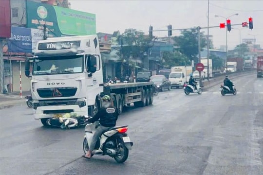 Tai nạn giao thông trên quốc lộ 5, một phụ nữ tử vong