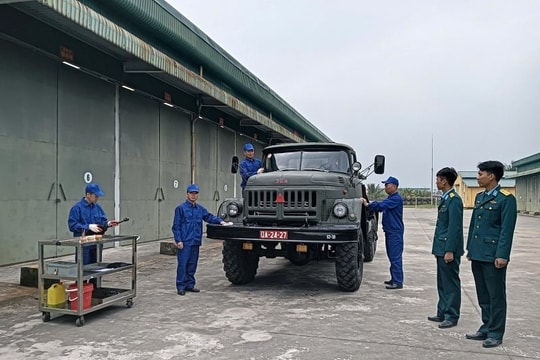 Sư đoàn 363 tổ chức làm điểm kiểm kê tài sản công
