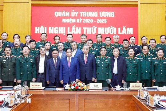 Hành động theo phương châm '5 vững', xây dựng quân đội trong tình hình mới