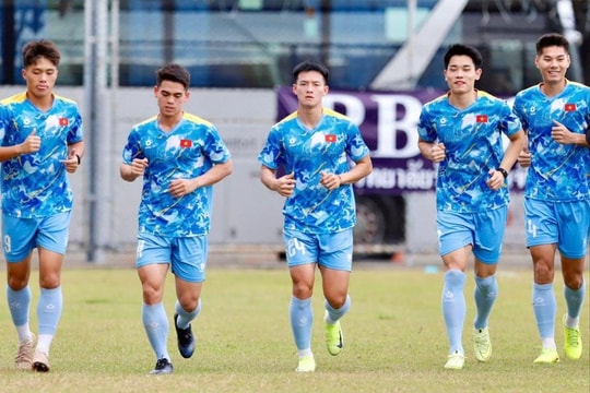 U22 Việt Nam tự tin chờ đón U22 Malaysia tại SEA Games 2025