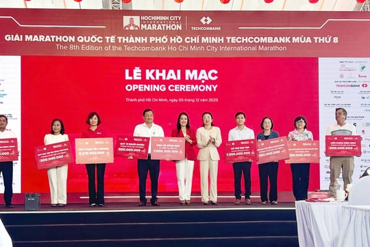 Hơn 23.000 vận động viên tham gia Giải Marathon Quốc tế TP Hồ Chí Minh