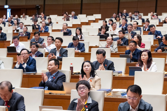 Thông qua Luật sửa đổi, bổ sung một số điều của Luật Lý lịch tư pháp