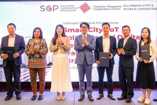 Tăng cường hợp tác Hải Phòng - Singapore qua khóa đào tạo về đô thị thông minh