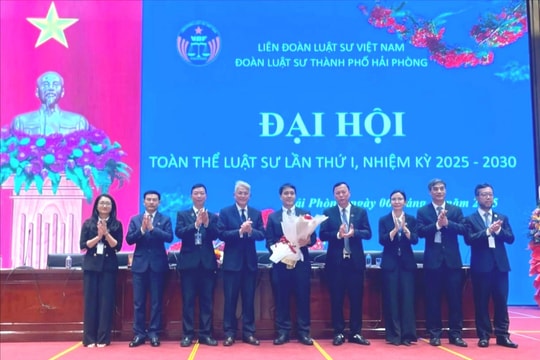 Ông Đỗ Thanh Bình được bầu làm Chủ nhiệm Đoàn Luật sư thành phố Hải Phòng