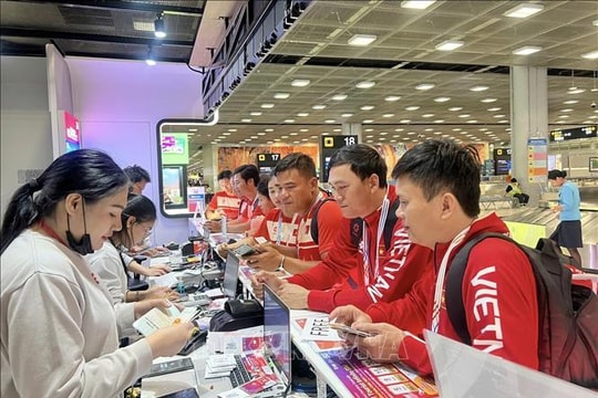 Thể thao Việt Nam bắt đầu hành trình chinh phục SEA Games 33