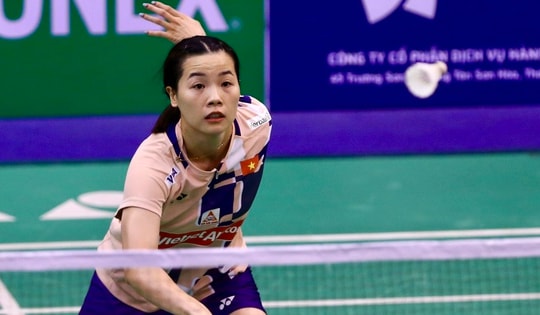 Thùy Linh thắng đầy cảm xúc ở trận ra quân đồng đội nữ SEA Games 33