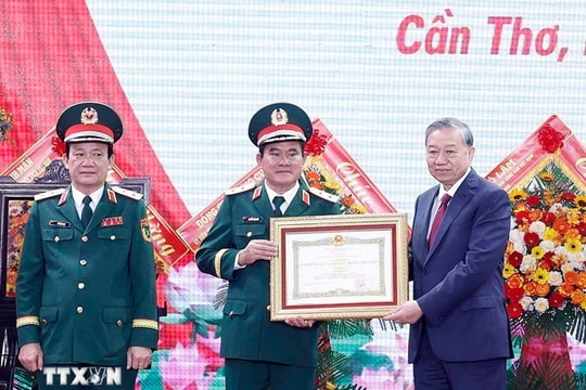Xây dựng lực lượng vũ trang Quân khu 9 cách mạng, chính quy, tinh nhuệ, hiện đại