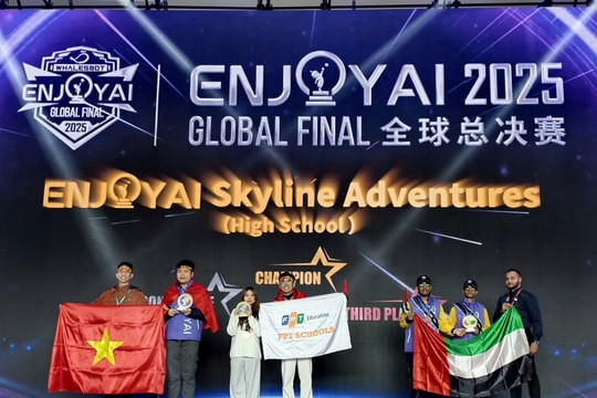 Việt Nam thắng lớn tại cuộc thi quốc tế Enjoy AI 2025