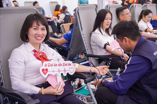 Cán bộ, công nhân Điện lực Hải Phòng hiến hơn 220 đơn vị máu