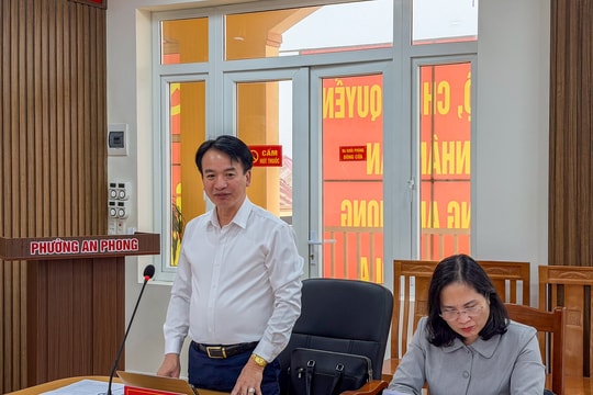 Ban Thường vụ Đảng ủy phường An Phong quyết liệt chỉ đạo giải phóng mặt bằng