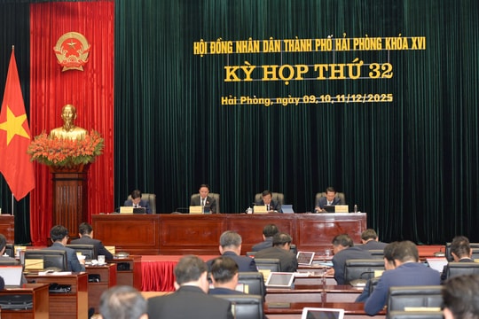 Hai Phong People’s Council approves 48 resolutions at 32nd session