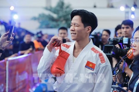 Taekwondo và Karate mang về thêm 2 huy chương vàng SEA Games cho đoàn Việt Nam