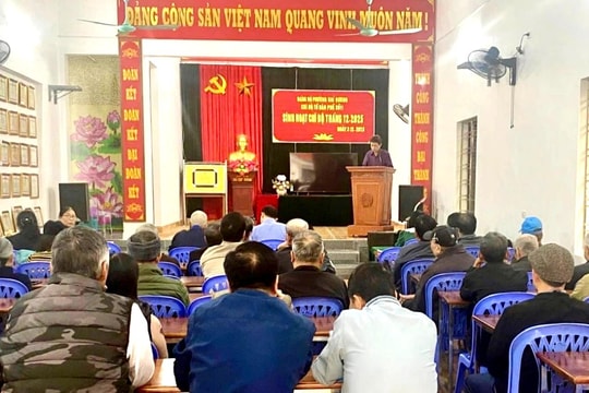 Nâng cao chất lượng kiểm điểm, đánh giá, xếp loại tổ chức đảng, đảng viên