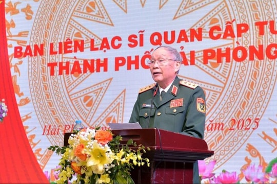 Ra mắt Ban Liên lạc sĩ quan cấp tướng thành phố Hải Phòng