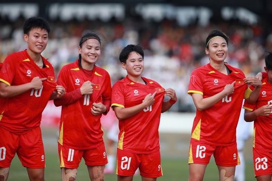 Thắng Indonesia 5 - 0, tuyển bóng đá nữ Việt Nam vào chung kết SEA Games 2025