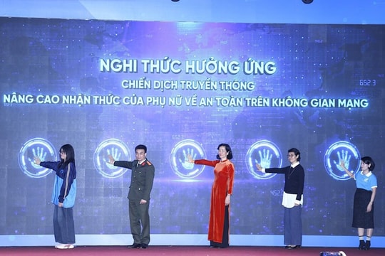 Phát động chiến dịch nâng cao nhận thức của phụ nữ trên không gian mạng