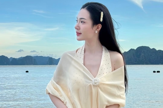 Nhan sắc 'vợ màn ảnh' của diễn viên Mạnh Trường trong phim giờ vàng Lằn ranh