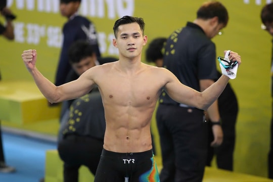 Phạm Thanh Bảo tiếp tục giành huy chương vàng ở nội dung bơi 200 m ếch nam