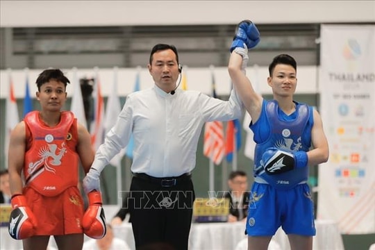 Wushu Việt Nam hoàn thành chỉ tiêu huy chương đề ra tại SEA Games 33