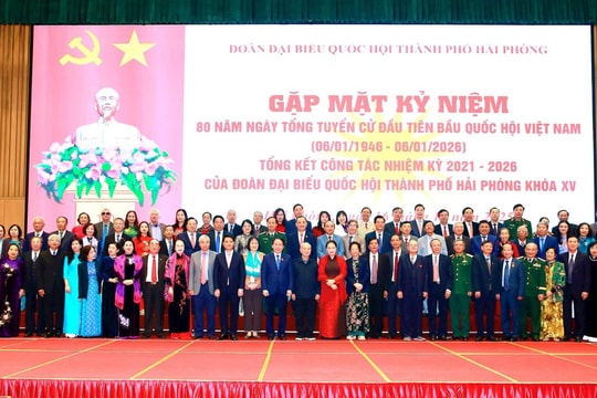 Đoàn Đại biểu Quốc hội Hải Phòng là cầu nối tin cậy giữa Quốc hội với cử tri và nhân dân