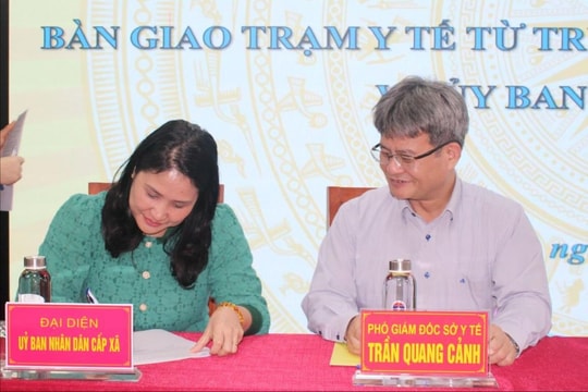 Sở Y tế Hải Phòng bàn giao 114 trạm y tế về UBND cấp xã quản lý