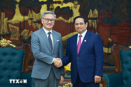 Thủ tướng Phạm Minh Chính tiếp Bộ trưởng Bộ Ngoại giao Lào